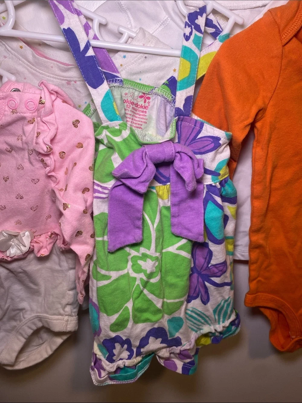 Just one You Cat& Jack, Gar-animals,  Long-Sleeve Bodysuit and Okie-dokie dress